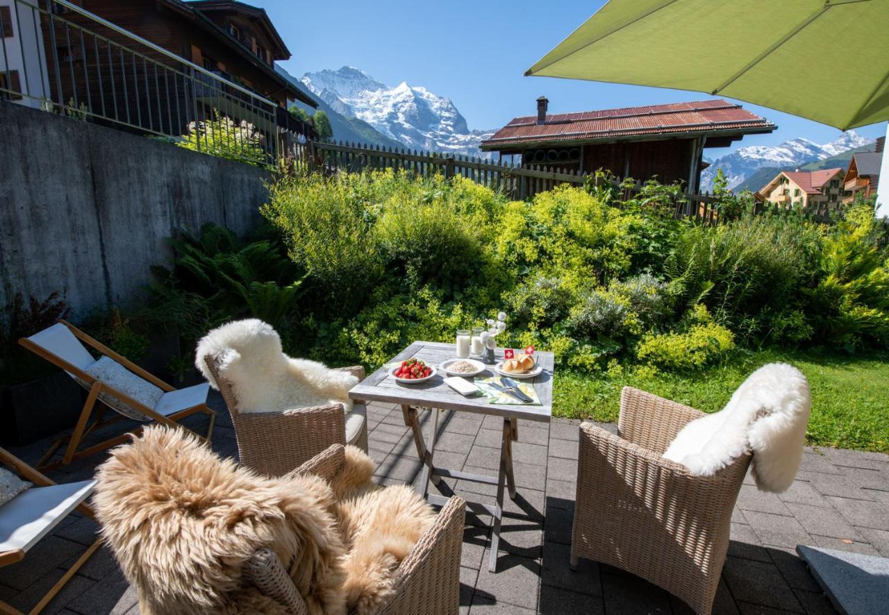Les Residences Waldbort Wengen Exterior photo