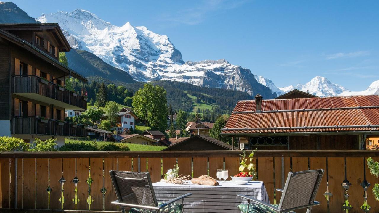 Les Residences Waldbort Wengen Exterior photo